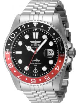 Invicta OCEAN VOYAGE 48699 Reloj de Hombre - Movimiento Automático - Acero Inoxidable con Esfera Negra - 47 mm