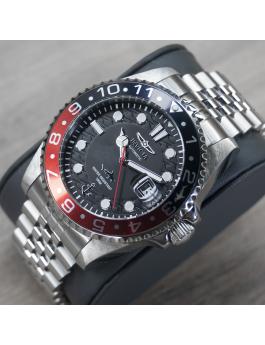 Invicta OCEAN VOYAGE 48699 Reloj de Hombre - Movimiento Automático - Acero Inoxidable con Esfera Negra - 47 mm