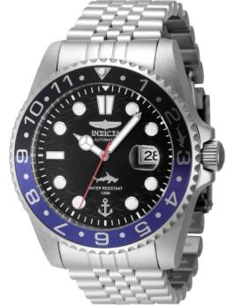 Invicta OCEAN VOYAGE 48700 Men's Watch - Automatic Movement - Stainless Steel with Black Dial - 47 mm