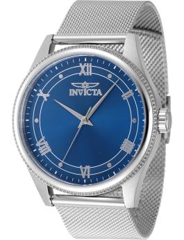 Invicta Celestial 48478 Orologio da Uomo - Movimento al Quarzo - Acciaio Inossidabile con Quadrante Blu - 43 mm