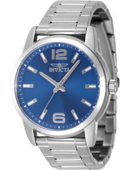 Invicta Celestial 48490 Orologio da Uomo - Movimento al Quarzo - Acciaio Inossidabile con Quadrante Blu - 43 mm