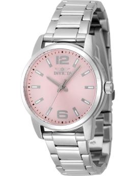 Invicta Celestial 48501 Reloj de Mujer - Movimiento de Cuarzo - Acero Inoxidable con Esfera Rosa - 36 mm