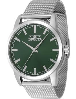 Invicta Celestial 48507 Orologio da Uomo - Movimento al Quarzo - Acciaio Inossidabile con Quadrante Verde - 43 mm