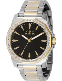Invicta Speedway 49105 Men's Watch - Quartz Movement - Stainless Steel with Black Dial - 42 mm