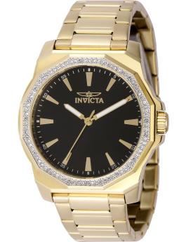 Invicta Speedway 49107 Men's Watch - Quartz Movement - Stainless Steel with Black Dial - 42 mm