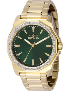 Invicta Speedway 49109 Relógio Masculino - Movimento de Quartzo - Aço Inoxidável com Mostrador Verde - 42 mm