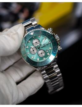 Invicta Grand Diver 48583 Orologio da Uomo - Movimento al Quarzo - Acciaio Inossidabile con Quadrante Blu - 52 mm