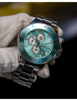 Invicta Grand Diver 48583 Orologio da Uomo - Movimento al Quarzo - Acciaio Inossidabile con Quadrante Blu - 52 mm