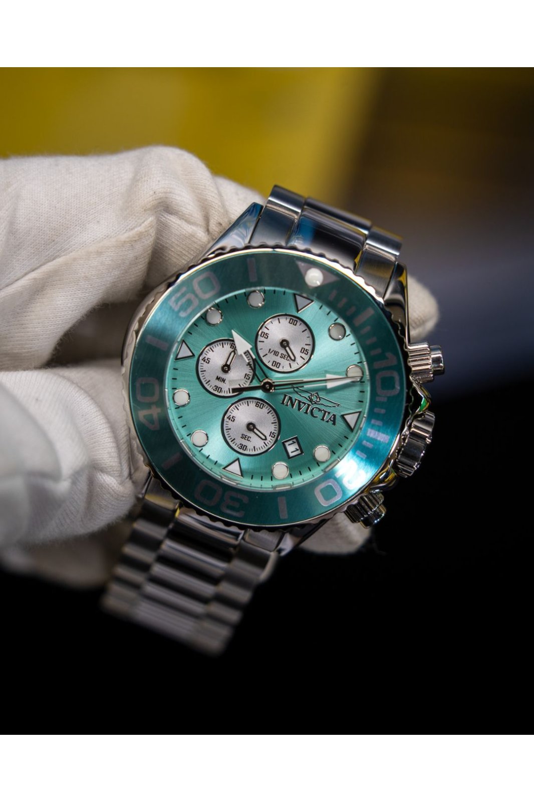 Invicta Grand Diver 48583 Orologio da Uomo - Movimento al Quarzo - Acciaio Inossidabile con Quadrante Blu - 52 mm