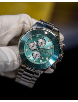 Invicta Grand Diver 48583 Orologio da Uomo - Movimento al Quarzo - Acciaio Inossidabile con Quadrante Blu - 52 mm