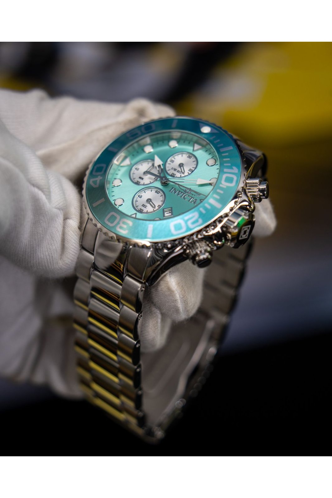 Invicta Grand Diver 48583 Orologio da Uomo - Movimento al Quarzo - Acciaio Inossidabile con Quadrante Blu - 52 mm