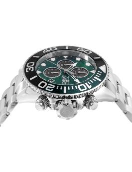 Invicta Grand Diver 48586 Orologio da Uomo - Movimento al Quarzo - Acciaio Inossidabile con Quadrante Verde - 52 mm