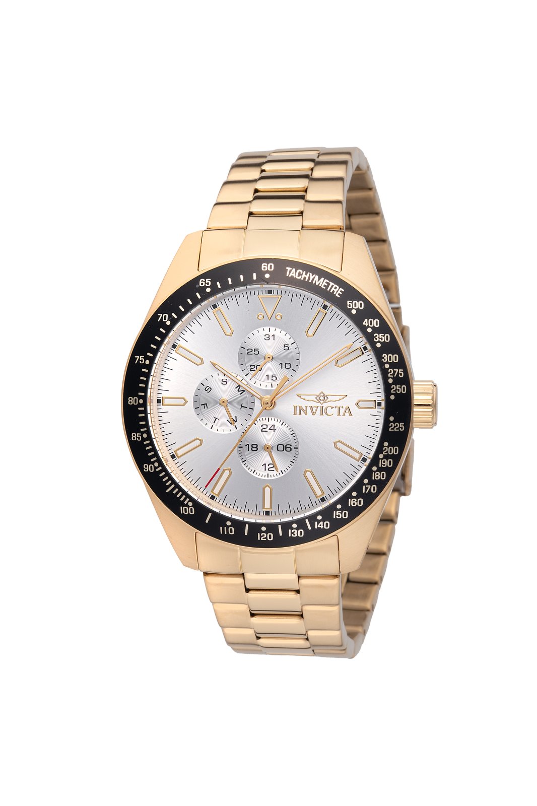 INVICTA Orologio Uomo Aviator 38968 – Cassa 45mm Acciaio – Movimento Quarzo – Impermeabile 10 BAR