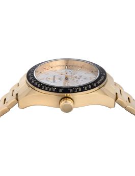 Invicta Aviator 48860 Relógio Masculino - Movimento Quartz - Aço Inoxidável com Mostrador Prateado - 45 mm