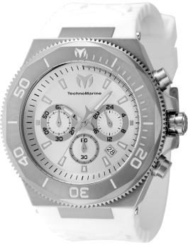 TechnoMarine Manta TM-224015 Men's Watch - Quartz Movement - Stainless Steel with Silver Dial - 49 mm