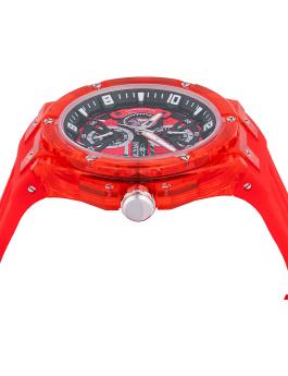 Invicta Racing 48801 Men's Watch - Quartz Movement - Plastic with Black Dial - 46 mm