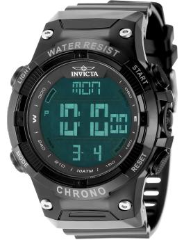 Invicta Racing 49040 Miesten Kello - Kvartsikoneisto - Muovia Mustalla Kellotaululla - 52 mm