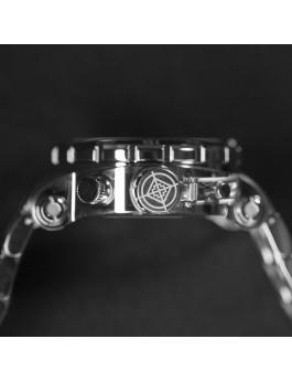 Invicta Coalition Forces 49091 Reloj de Hombre - Movimiento de Cuarzo - Acero Inoxidable con Esfera Azul - 52 mm