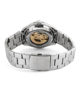 Invicta Objet D Art 49500 Herren Uhr - Automatik Bewegung - Edelstahl mit Schwarz Zifferblatt - 43 mm