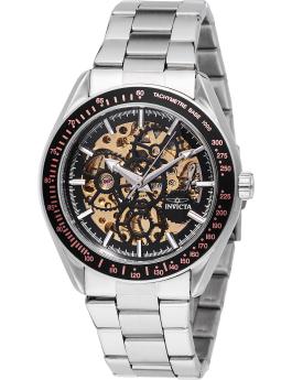 Invicta Objet D Art 49500 Orologio da Uomo - Movimento Automatico - Acciaio Inossidabile con Quadrante Nero - 43 mm