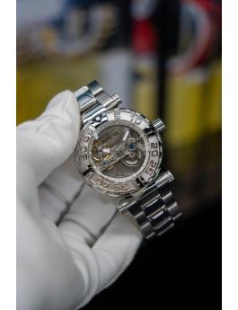 Invicta Subaqua 49499 Zegarek Męski - Mechanizm Automatyczny - Stal Nierdzewna ze Srebrną Tarcza - 47 mm