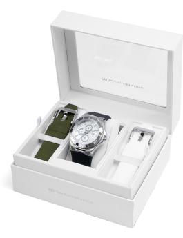 TechnoMarine Cruise TM-124016 Relógio Masculino - Movimento Quartz - Aço Inoxidável com Mostrador Prateado - 45 mm