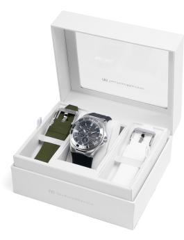 TechnoMarine Cruise TM-124017 Herren Uhr - Quartz Bewegung - Edelstahl mit Schwarzem Zifferblatt - 45 mm