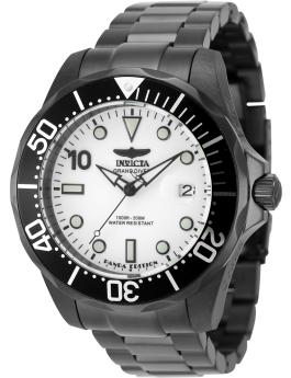 Invicta Grand Diver 48707 Relógio Masculino - Movimento Automático - Aço Inoxidável com Mostrador Branco - 47 mm