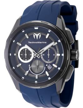 TechnoMarine OCEAN - NOMAD TM-318103 Men's Watch - Quartz Movement - Stainless Steel with Blue Dial - 43 mm