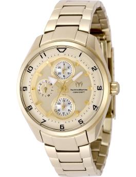 TechnoMarine OCEAN - QUANTUM TM-318111 Women's Watch - Quartz Movement - Stainless Steel with Gold Dial - 36 mm