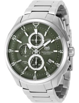 TechnoMarine OCEAN - QUANTUM TM-318116 Men's Watch - Quartz Movement - Stainless Steel with Green Dial - 44 mm