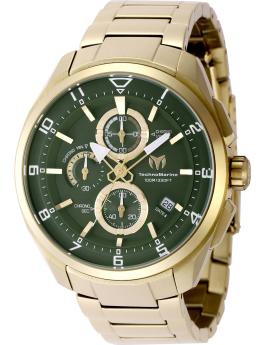TechnoMarine OCEAN - QUANTUM TM-318131 Men's Watch - Quartz Movement - Stainless Steel with Green Dial - 44 mm