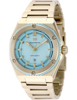 TechnoMarine CORAL - Legacy TM-416087 Orologio da Donna - Movimento al Quarzo - Acciaio Inossidabile con Quadrante Blu - 36 mm