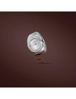 Invicta Mini 48946 Orologio da Donna - Movimento al Quarzo - Acciaio Inossidabile con Quadrante Argento - 17 mm