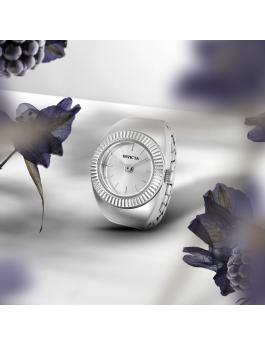 Invicta Mini 48946 Orologio da Donna - Movimento al Quarzo - Acciaio Inossidabile con Quadrante Argento - 17 mm