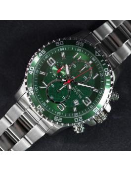 Invicta Specialty 49094 Férfi óra - Quartz szerkezet - Rozsdamentes acél zöld számlappal - 45 mm