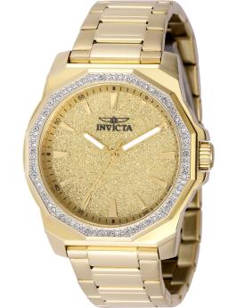Invicta Speedway 49127 Men's Watch - Quartz Movement - Stainless Steel with Gold Dial - 42 mm