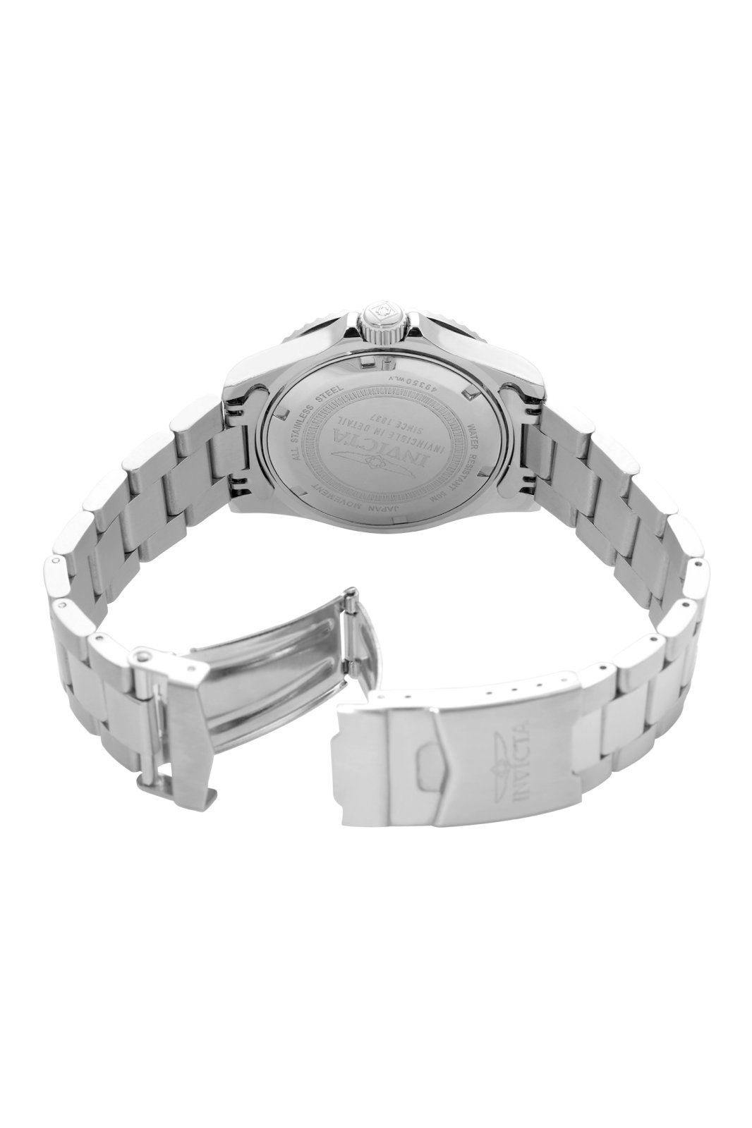 Invicta Specialty 49350 Reloj para Hombre - Movimiento de Cuarzo - Acero Inoxidable con Esfera Roja - 40 mm
