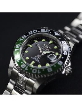 Invicta Grand Diver 21866 Reloj para Hombre - Movimiento Automático - Acero Inoxidable con Esfera Negra - 47 mm