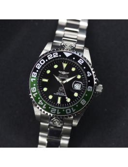 Invicta Grand Diver 21866 Reloj para Hombre - Movimiento Automático - Acero Inoxidable con Esfera Negra - 47 mm
