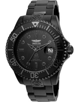 Invicta Pro Diver 21869 Reloj de Hombre - Movimiento Automático - Acero Inoxidable con Esfera Negra - 47 mm