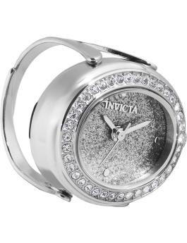 Invicta Mini 49594 Orologio da Donna - Movimento al Quarzo - Acciaio Inossidabile con Quadrante Argento - 24 mm