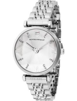 Montres Prestige Classic MPW-0016 Reloj de mujer - Movimiento de cuarzo - Metal con esfera plateada - 32 mm