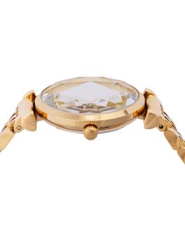 Montres Prestige Classic MPW-0017 Reloj de Mujer - Movimiento de Cuarzo - Metal con Esfera Dorada - 32 mm