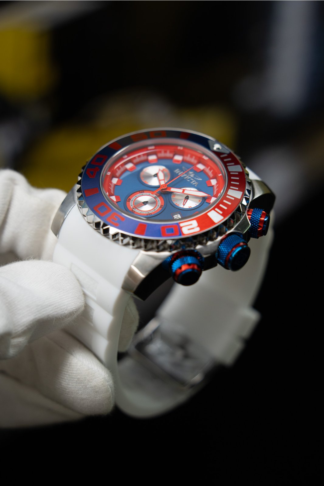 Invicta Sea Hunter 48989 Reloj para Hombre - Movimiento de Cuarzo - Acero Inoxidable con Esfera Azul - 52 mm