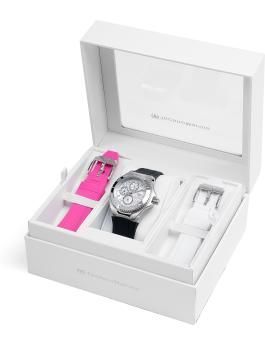 TechnoMarine Cruise - California TM-124020 Relógio Feminino - Movimento de Quartzo - Aço Inoxidável com Mostrador Prateado - 40 mm