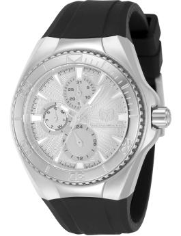 TechnoMarine Cruise - California TM-124020 Relógio Feminino - Movimento de Quartzo - Aço Inoxidável com Mostrador Prateado - 40 mm