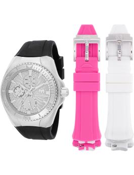 TechnoMarine Cruise - California TM-124020 Orologio da Donna - Movimento al Quarzo - Acciaio Inossidabile con Quadrante Argento - 40 mm