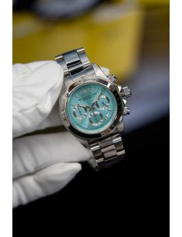 Invicta Speedway 49800 Herrenuhr - Quarzwerk - Edelstahl mit blauem Zifferblatt - 39 mm