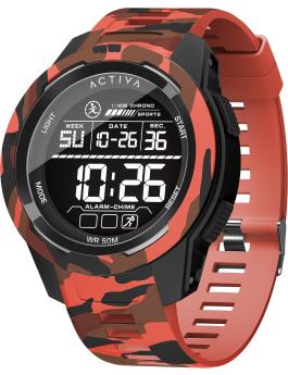 Activa Digital ACW8105MC-005 Men's Watch - Digital Movement - Plastic with Black Dial - 45 mm